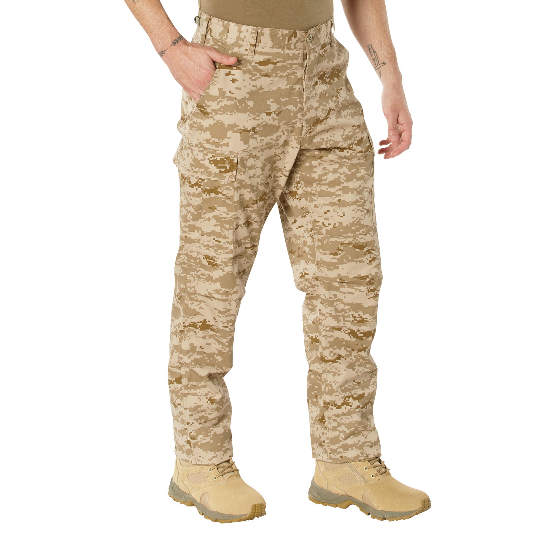 Rothco Digital Camo Tactical BDU Pants - Color : Desert Digital Camo, Size : 3XL