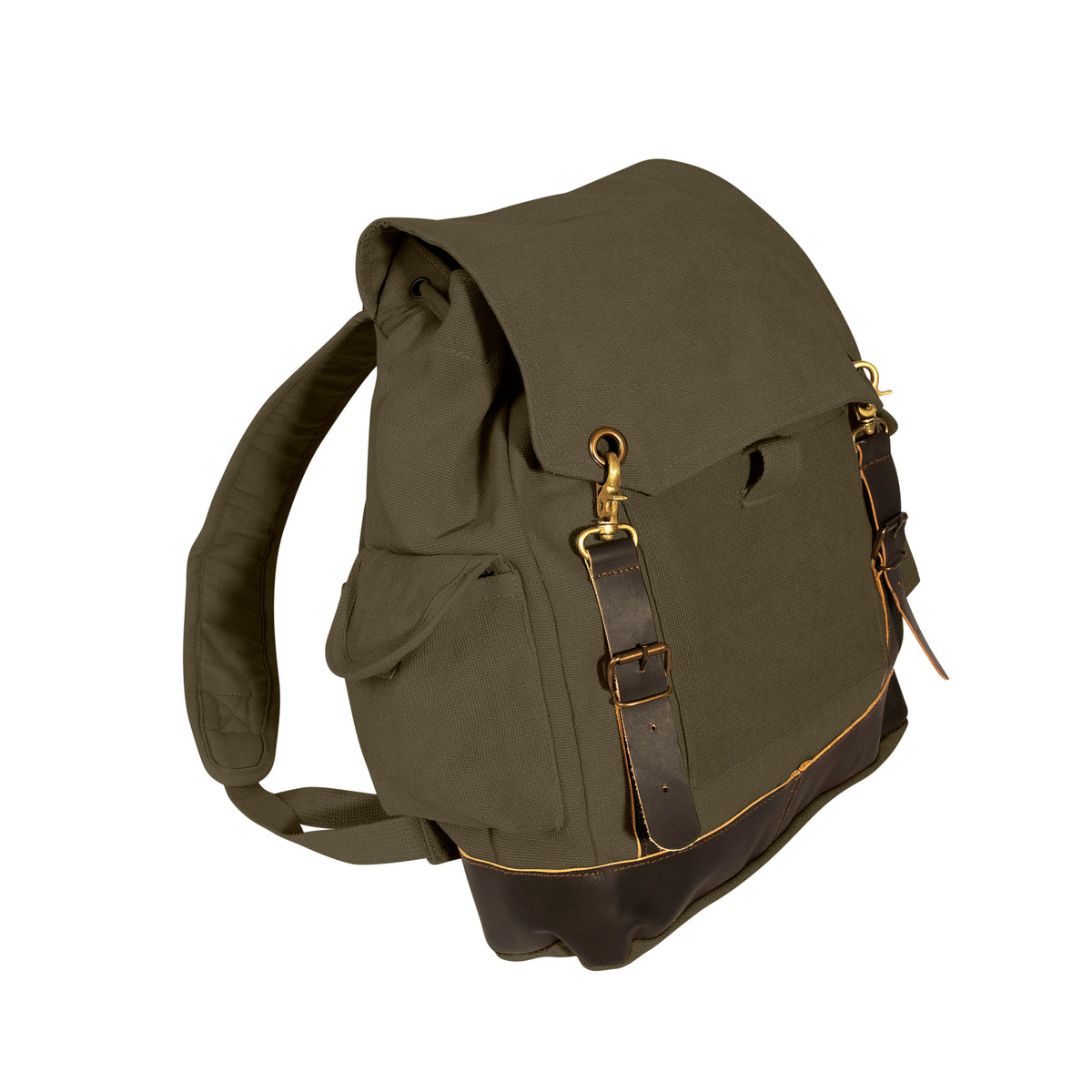 Rothco Vintage Expedition Rucksack - Color : Olive Drab