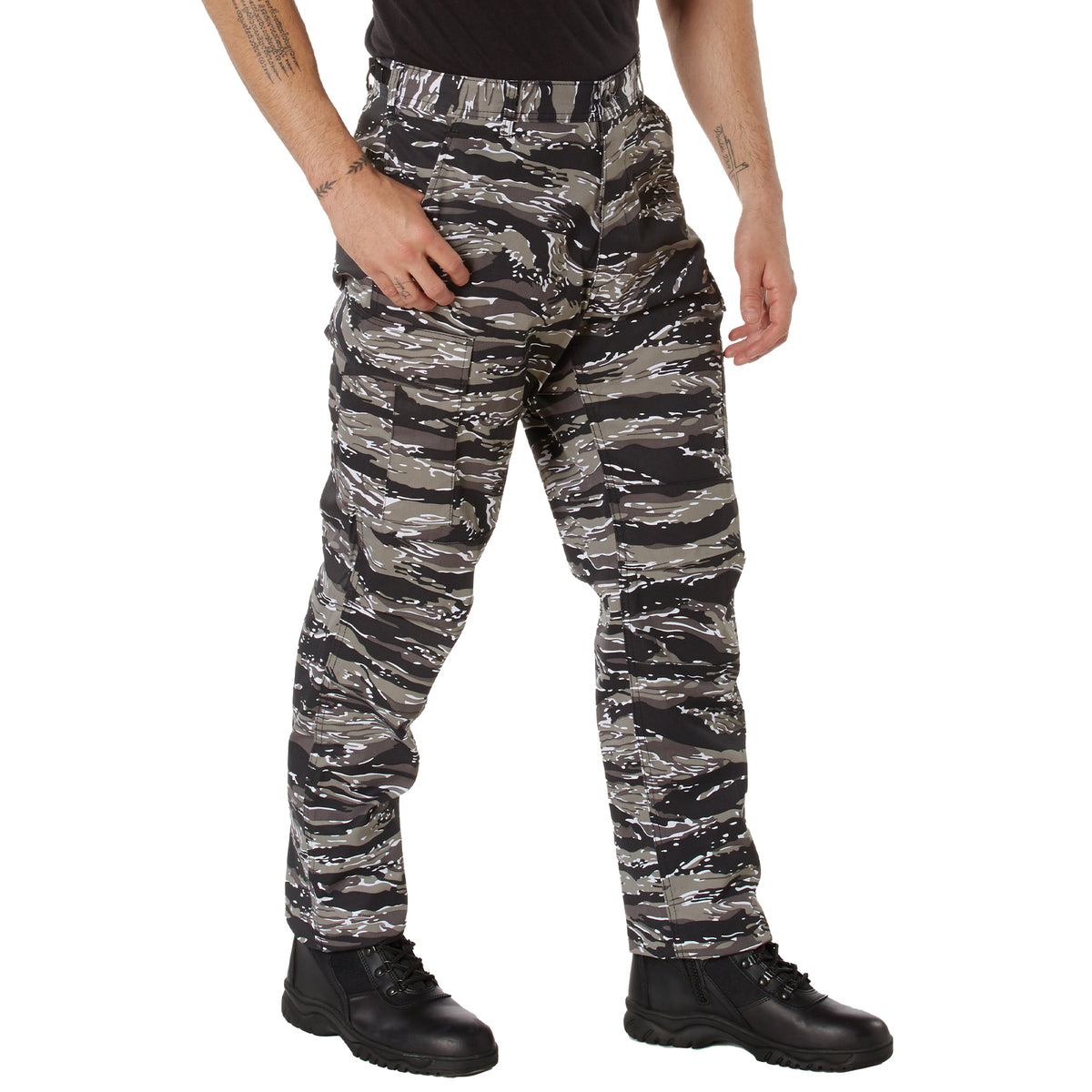 Rothco Color Camo Tactical BDU Pants - Color : Urban Tiger Stripe Camo, Size : 2XL