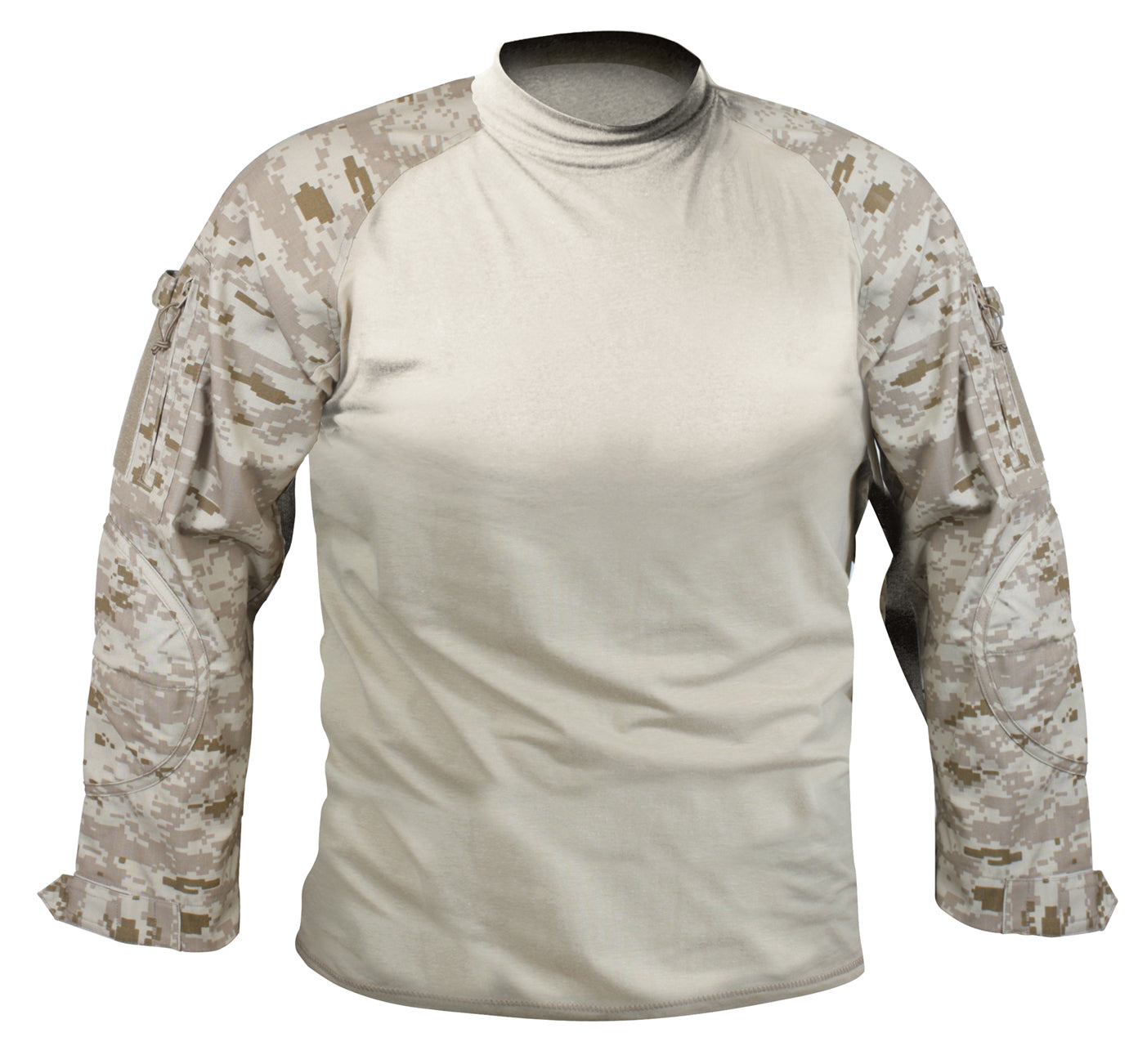 Rothco NYCO FR Fire Retardant Combat Shirt - Color : Desert Digital Camo, Size : M