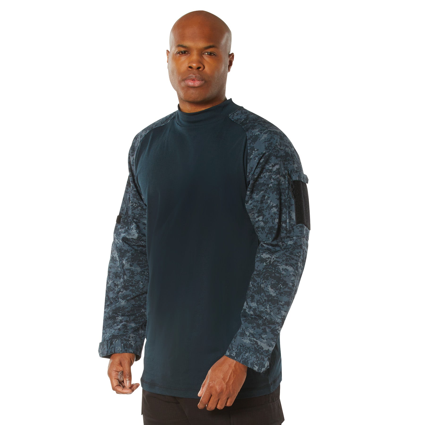 Rothco NYCO FR Fire Retardant Combat Shirt - Color : Midnight Digital Camo, Size : 2XL