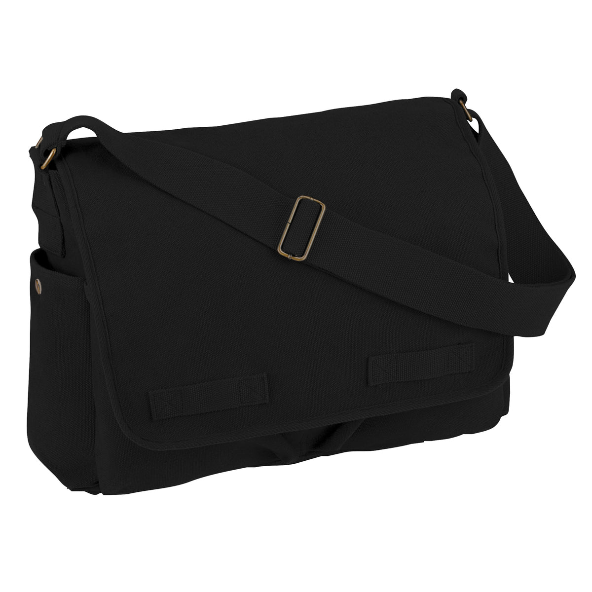 Rothco Classic Canvas Messenger Bag - Color : Black