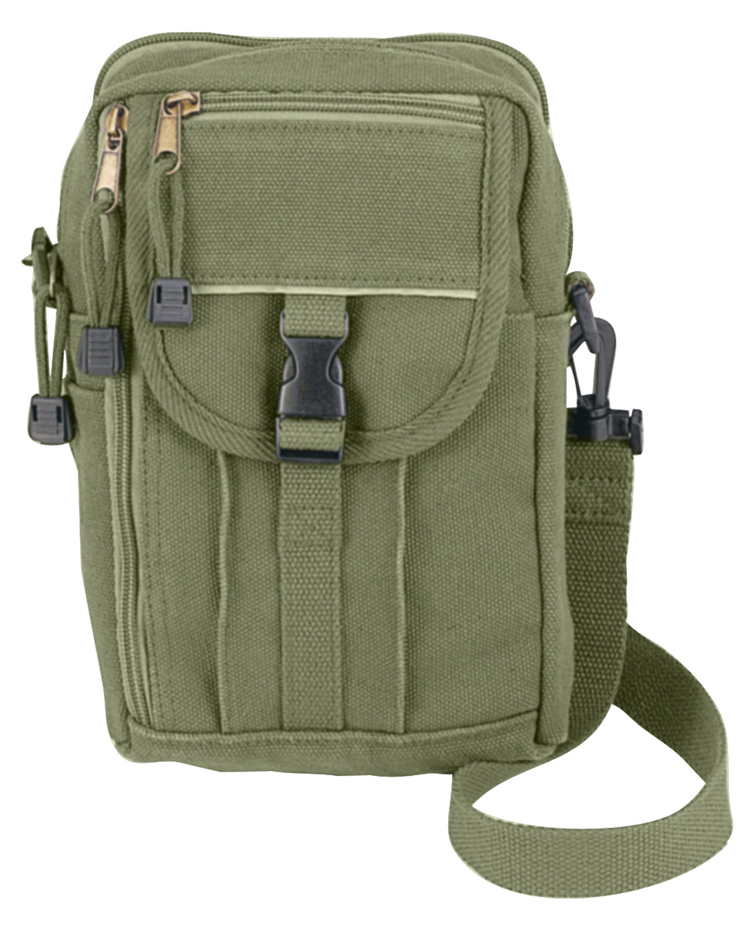 Rothco Heavyweight Classic Canvas Passport Travel Pouch - Color : Olive Drab