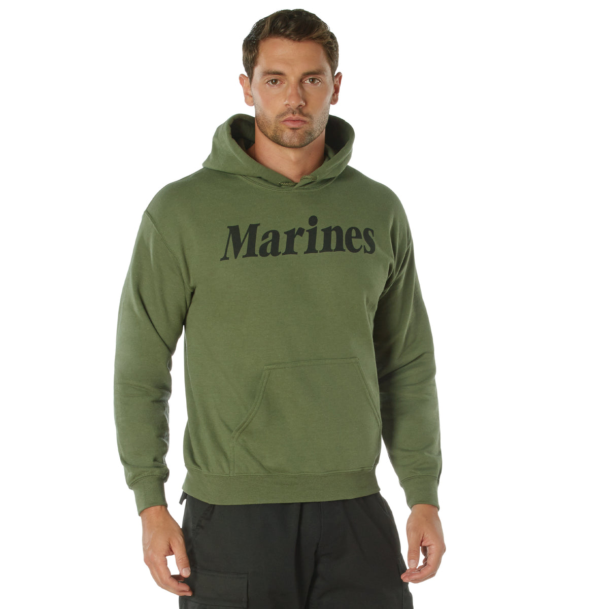 Rothco Marines Pullover Hooded Sweatshirt - Size : 2XL