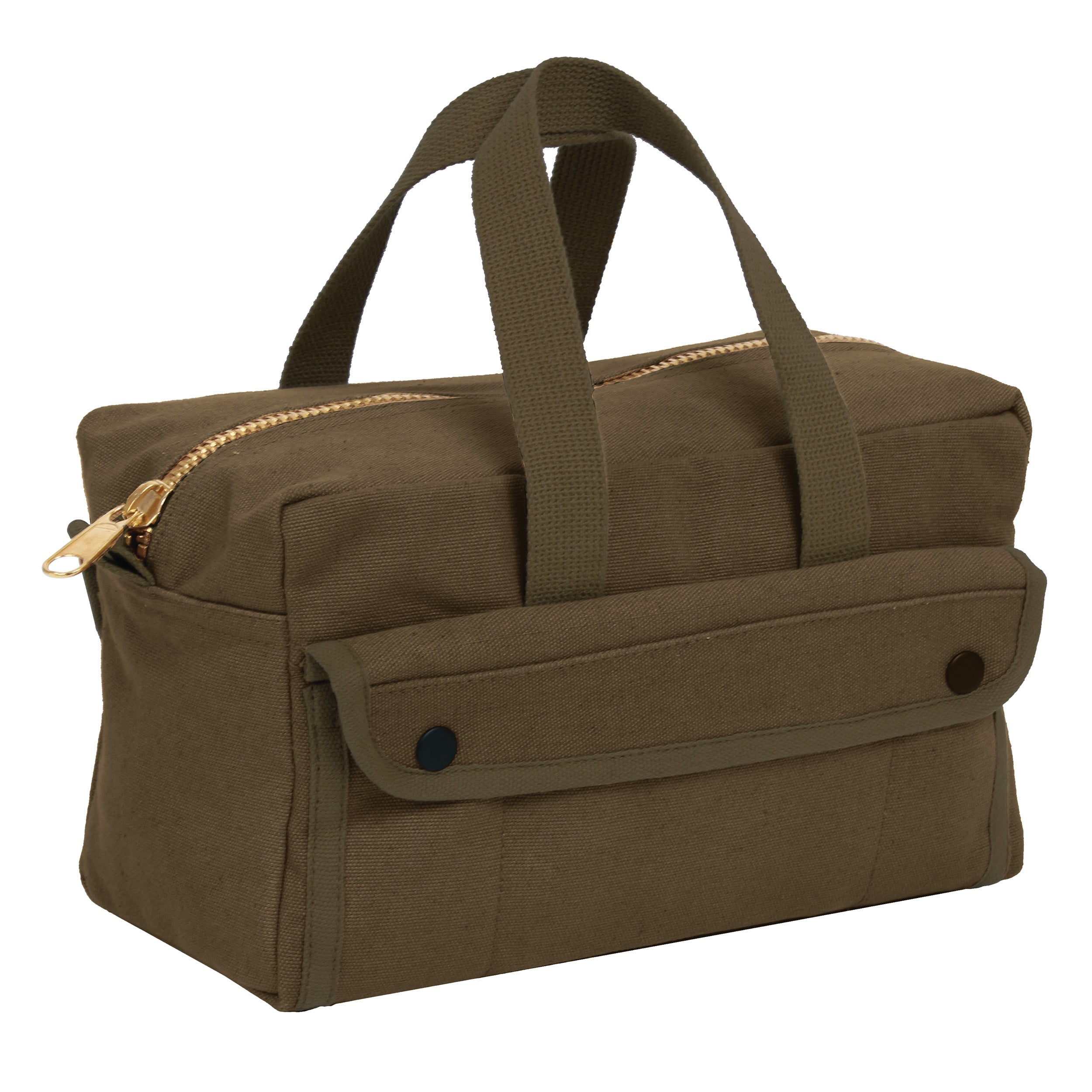 Rothco Mechanics Tool Bag With Brass Zipper - Color : Olive Drab