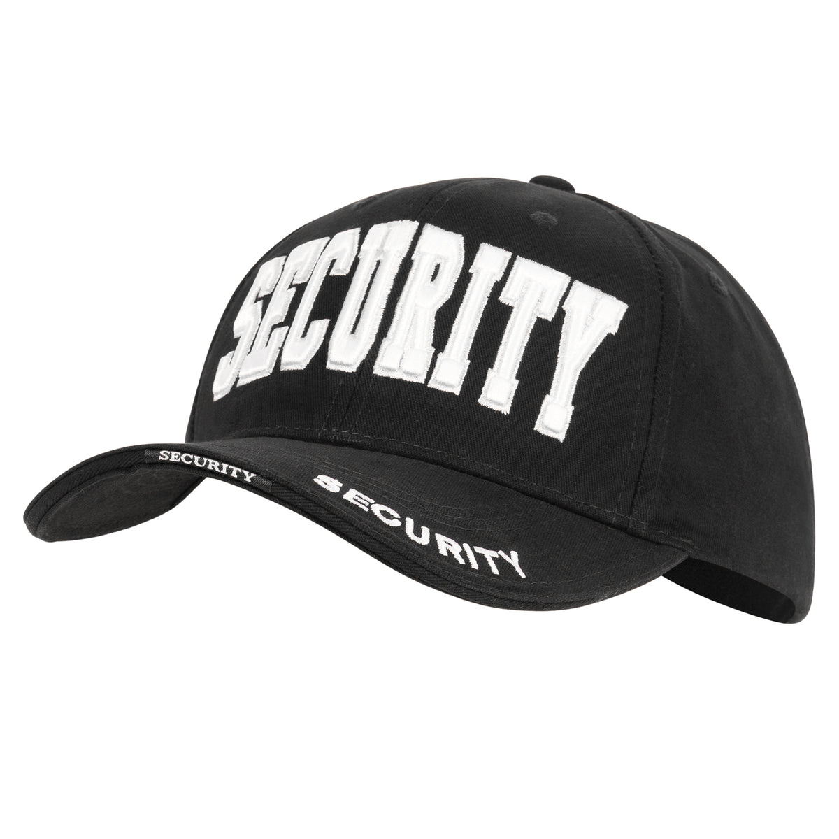 Rothco Security Deluxe Low Profile Cap - Color : Black / White