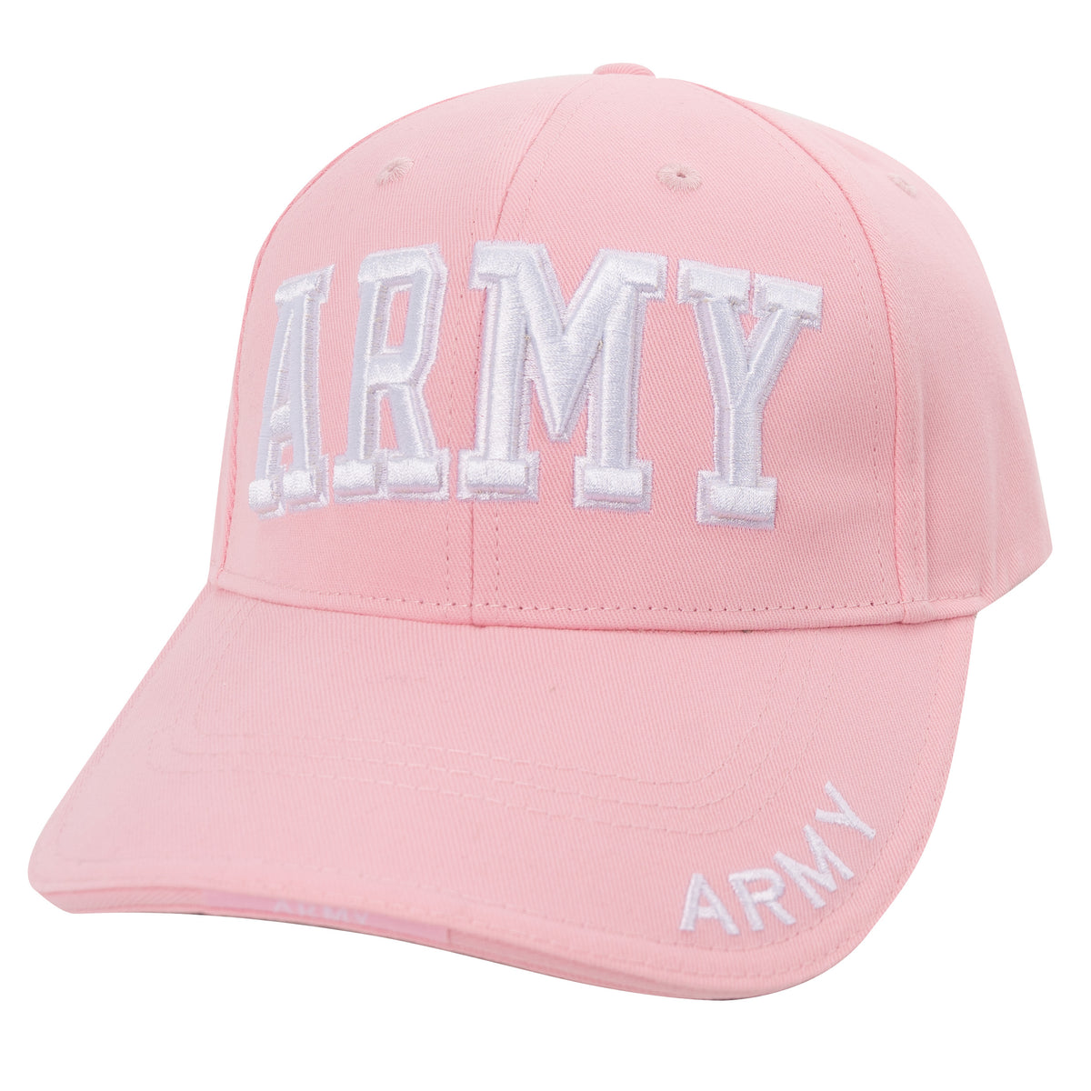 Rothco Deluxe Army Embroidered Low Profile Insignia Cap - Color : Pink