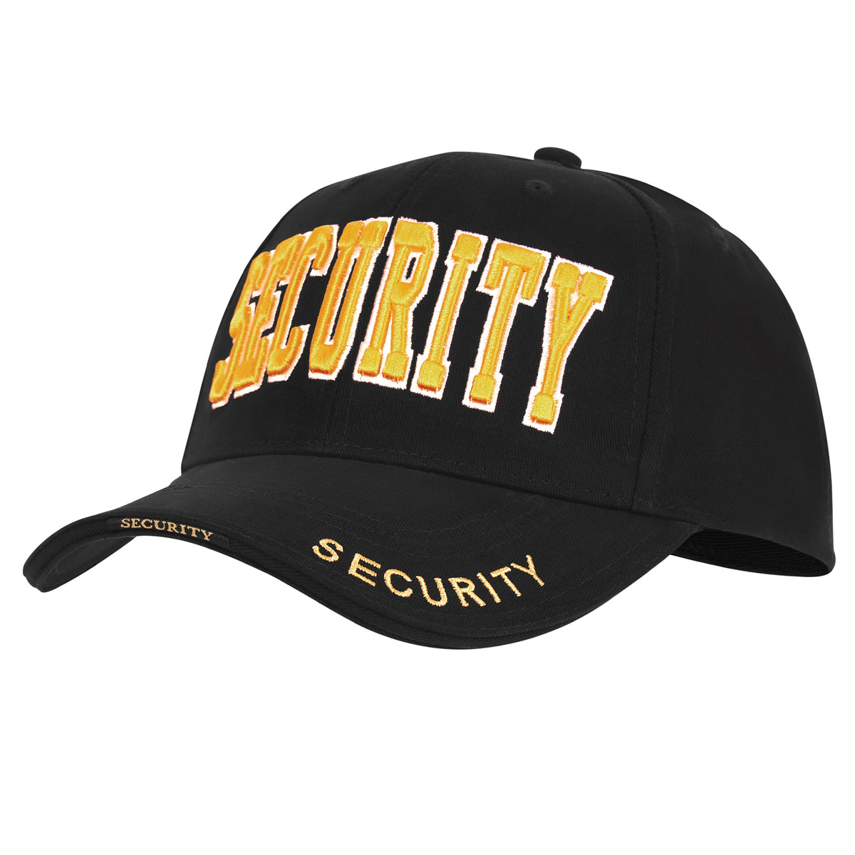 Rothco Security Deluxe Low Profile Cap - Color : Black / Gold