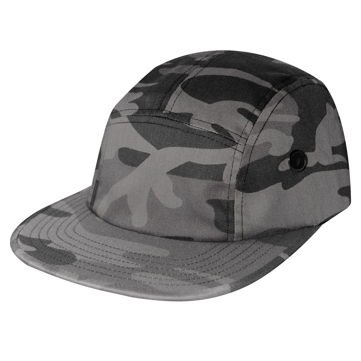 Rothco 5 Panel Street Cap - Color : Black Camo