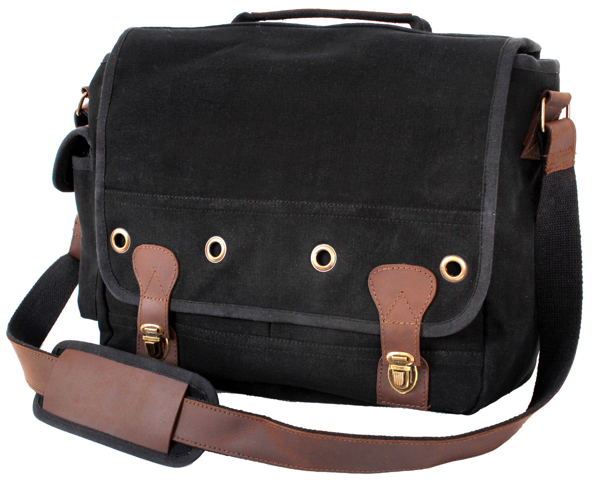 Rothco Canvas Trailblazer Laptop Bag - Color : Black