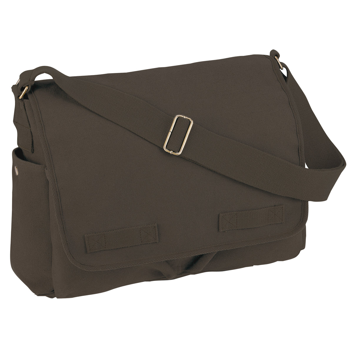 Rothco Classic Canvas Messenger Bag - Color : Earth Brown