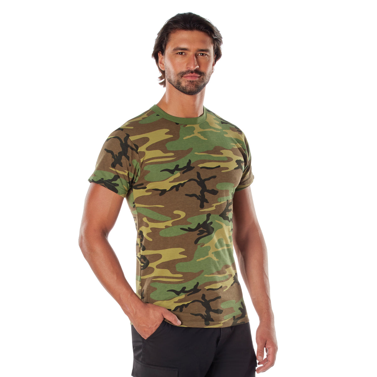 Rothco Heavyweight Camo T-Shirt - Size : 2XL