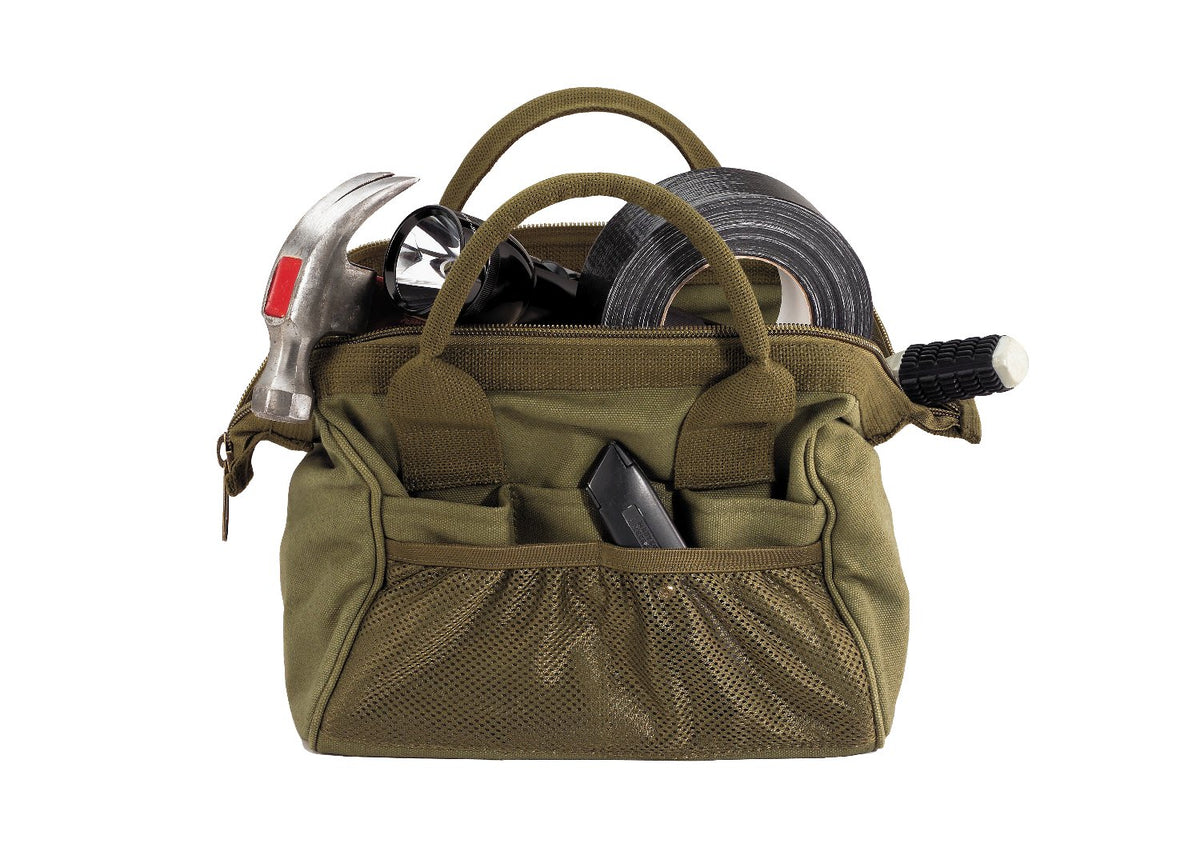 Rothco Heavyweight Canvas Platoon Tool Bag - Color : Olive Drab