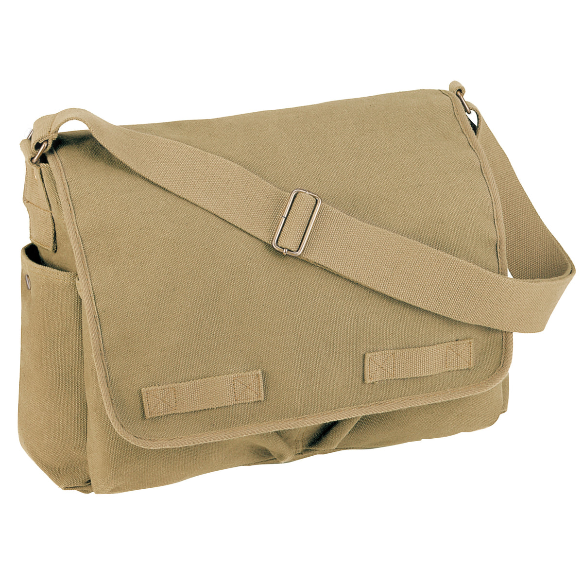 Rothco Classic Canvas Messenger Bag - Color : Khaki