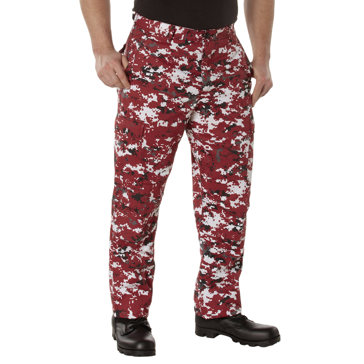 Rothco Digital Camo Tactical BDU Pants - Color : Red Digital Camo, Size : 2XL
