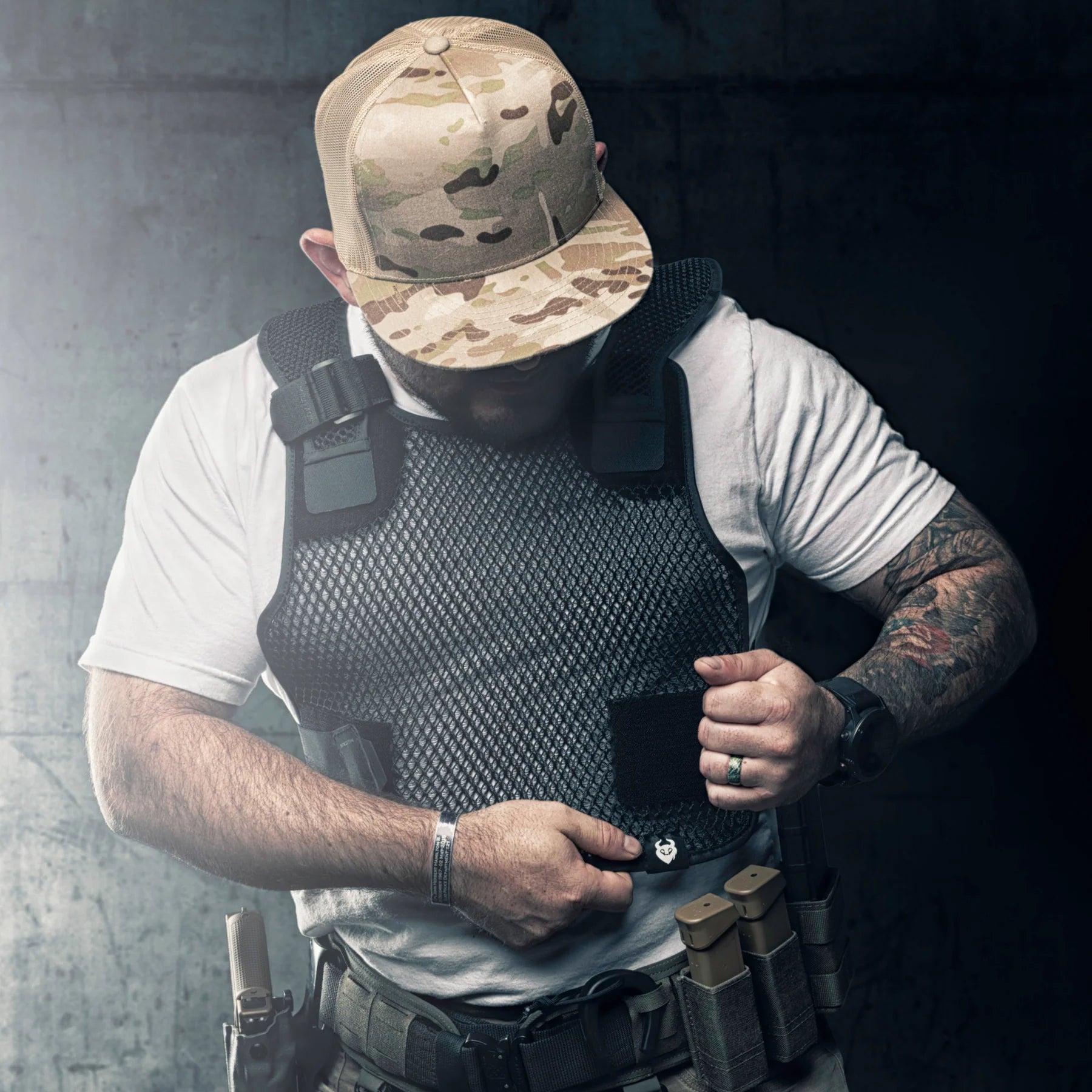 Gilet de ventilation MILITAUR réglable (unisexe)