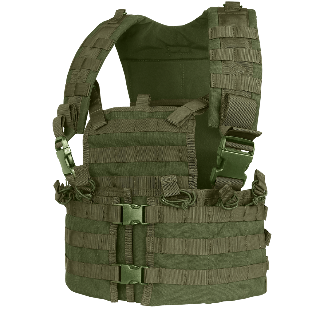 Harnais de poitrine Condor — Modular Chest Set — Vert olive