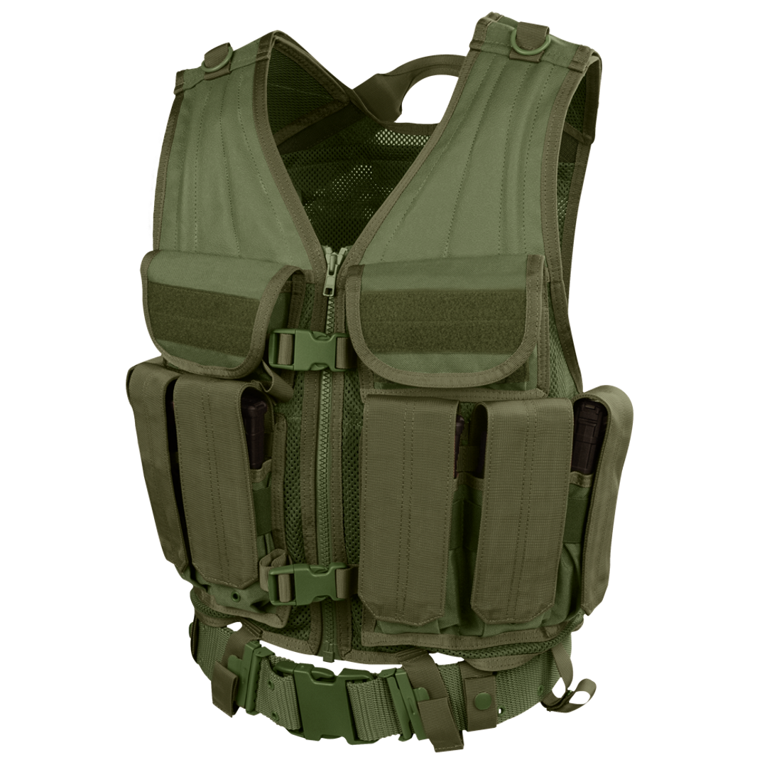 Équipement tactique Condor — Elite Tactical Vest — Vert olive