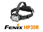 Fenix HP35R SAR – Multiple Light Sources High-Output Search&Rescue Headlamp 
with enhanced flame resistance rubber headband p