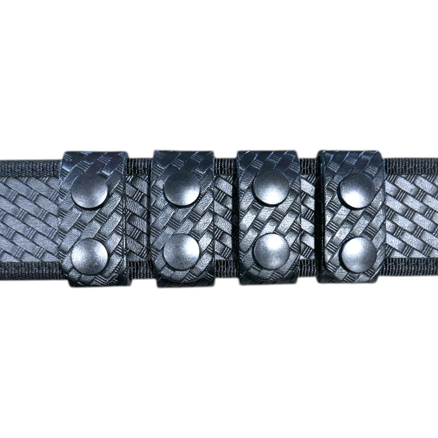 2" BASKETWEAVE BELT KEEPERS (PACK OF 4)