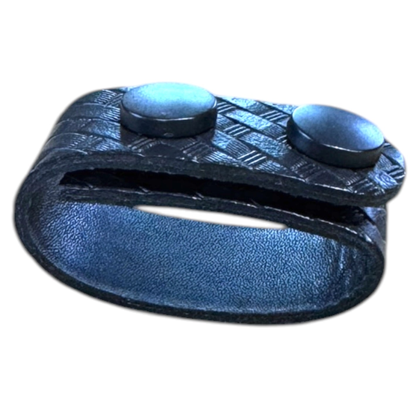 2" BASKETWEAVE BELT KEEPERS (PACK OF 4)