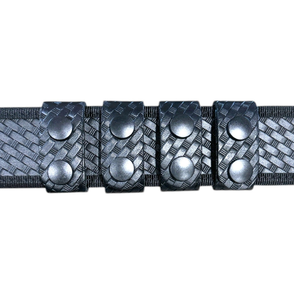 2 1/4" BASKETWEAVE BELT KEEPERS (PACK OF 4)