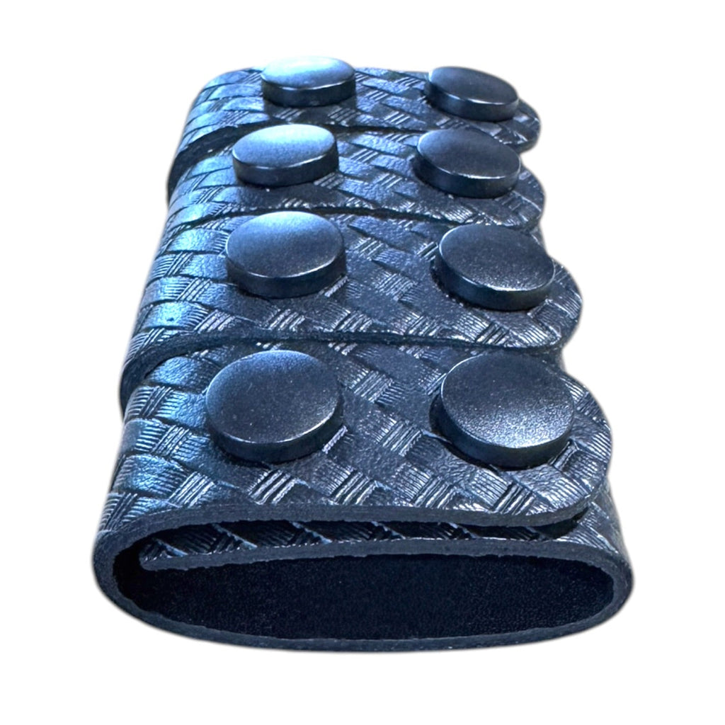 2 1/4" BASKETWEAVE BELT KEEPERS (PACK OF 4)