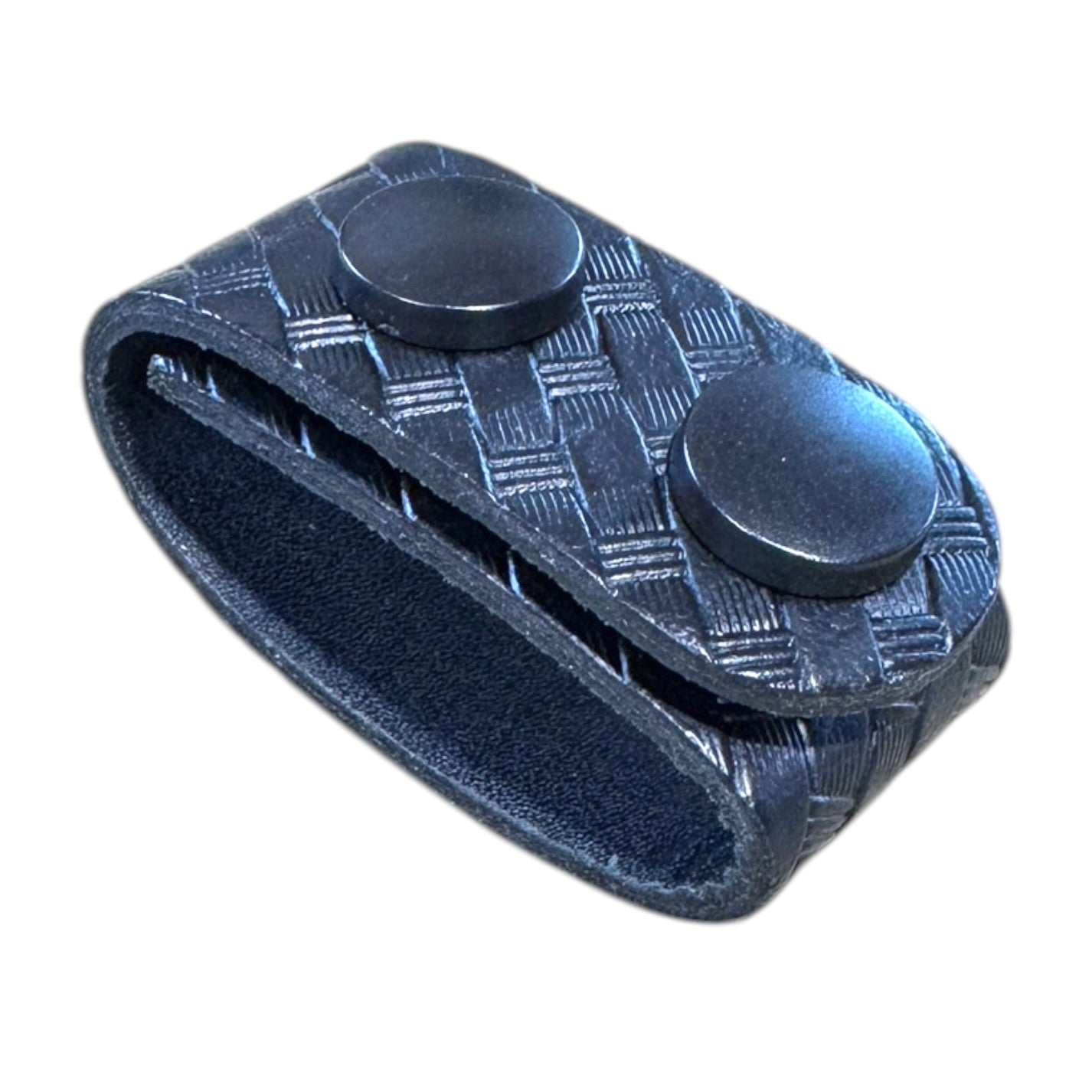 2 1/4" BASKETWEAVE BELT KEEPERS (PACK OF 4)