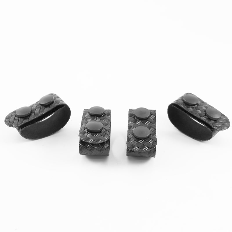 BELT KEEPERS 1.5" (SET OF 4) "BASKETWEAVE"