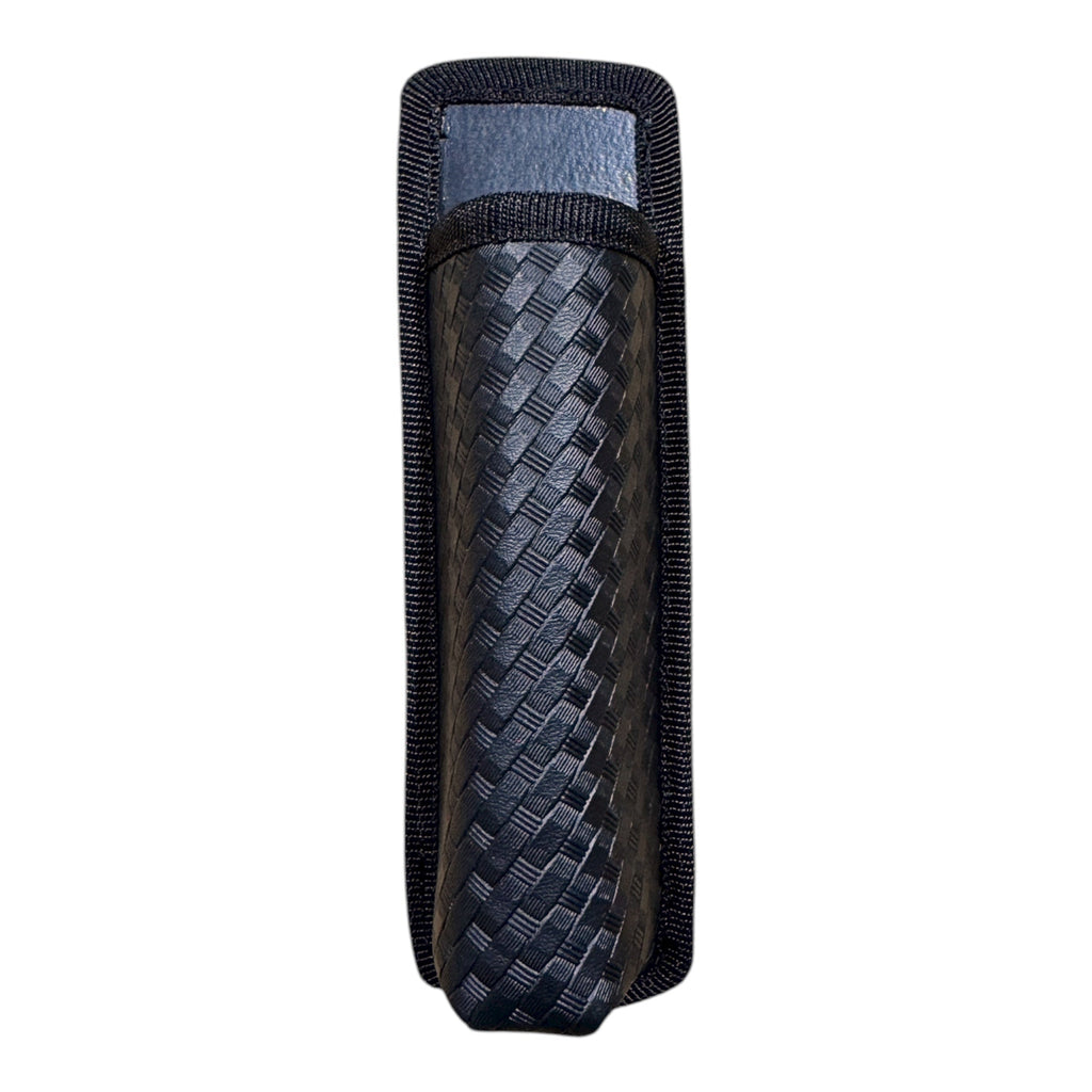 RETRACTABLE BATON POUCH ASP 7 1/2 (21) NO FLAP "BASKETWEAVE"