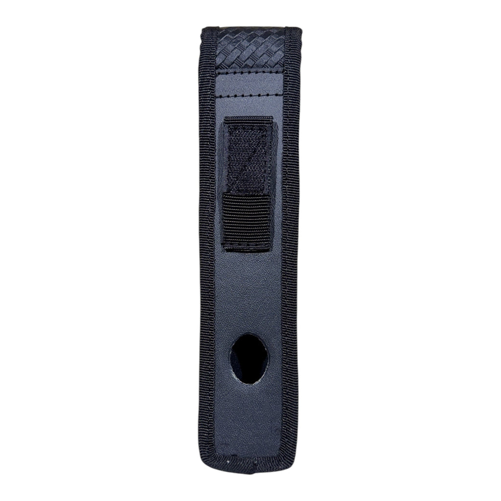 RETRACTABLE BATON POUCH , ASP 9 1/2 (26) WITH FLAP "BASKETWEAVE"