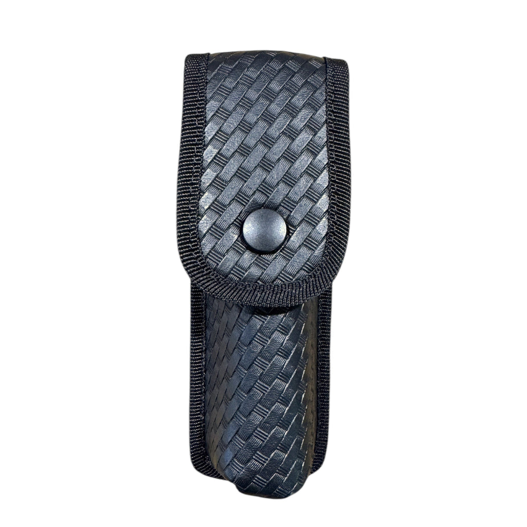 6.25" ASP COLLAPSIBLE BATON HOLDER WITH FLAP "BASKETWEAVE"