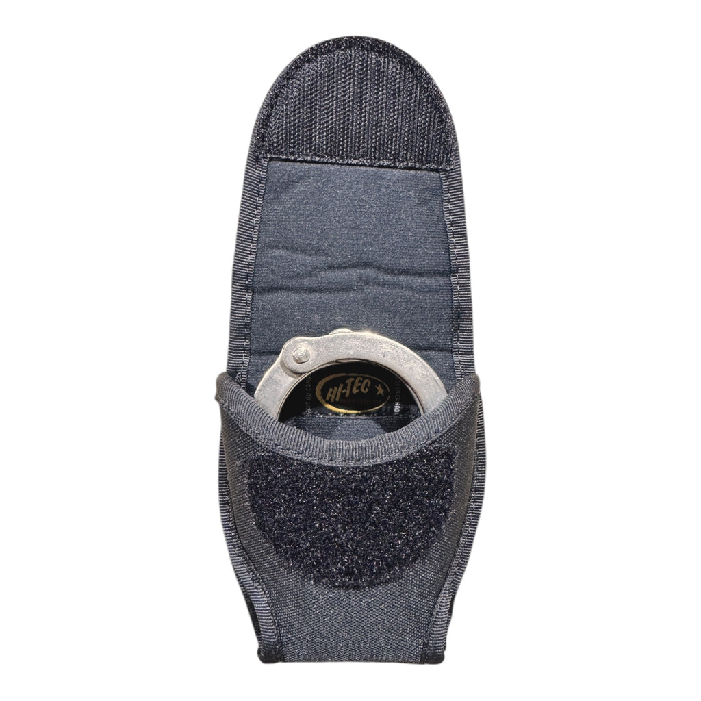 HANDCUFF CASE WITH CLOSED BELT LOOP AND VELCRO FLAP CLOSURE
