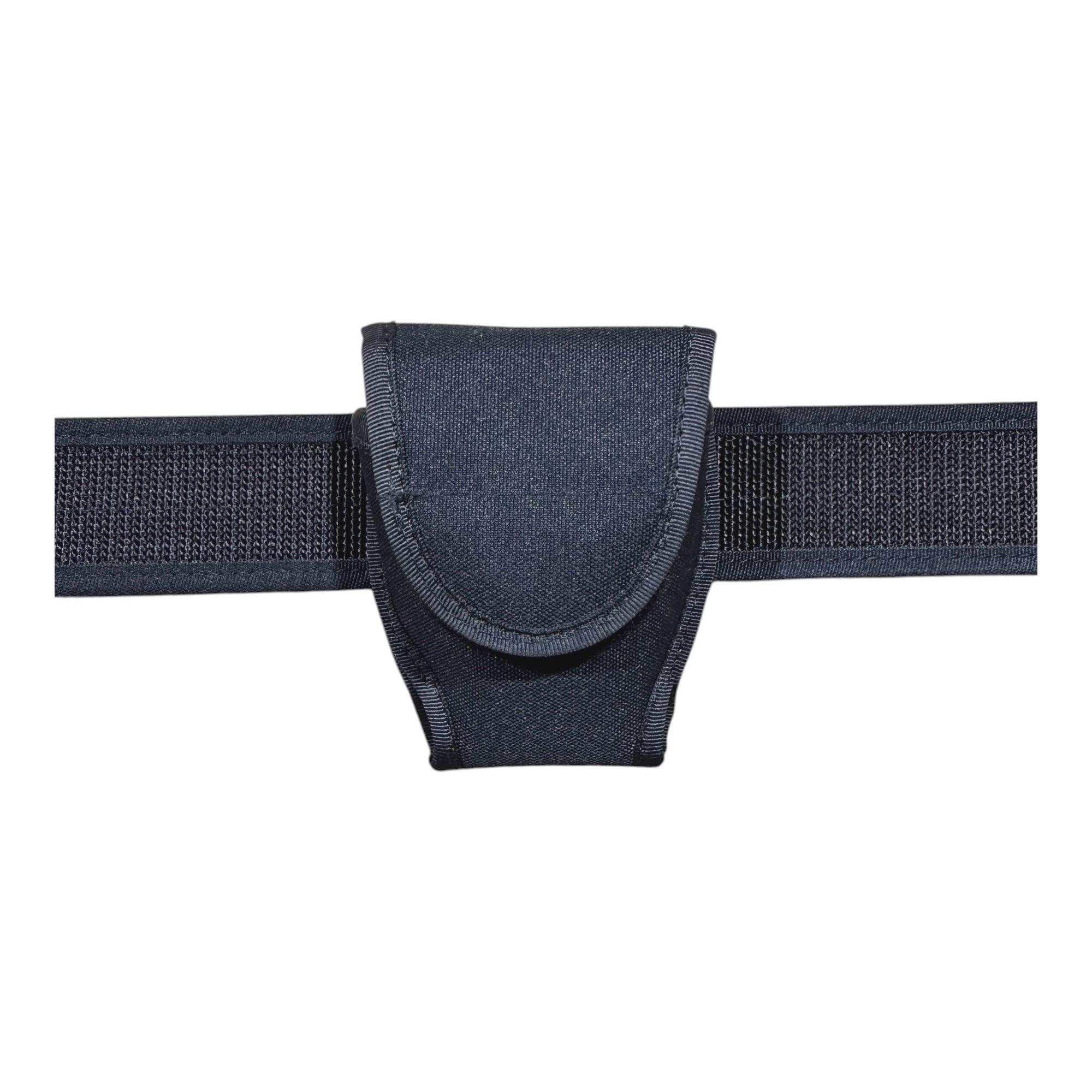 HANDCUFF CASE WITH CLOSED BELT LOOP AND VELCRO FLAP CLOSURE