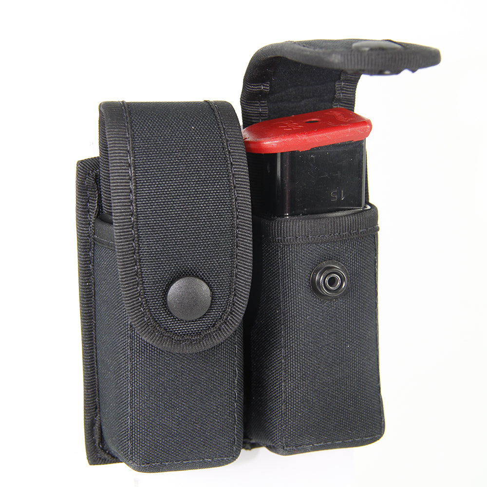 DOUBLE MAGAZINE CASE 40MM - ADJUSTABLE FLAPS