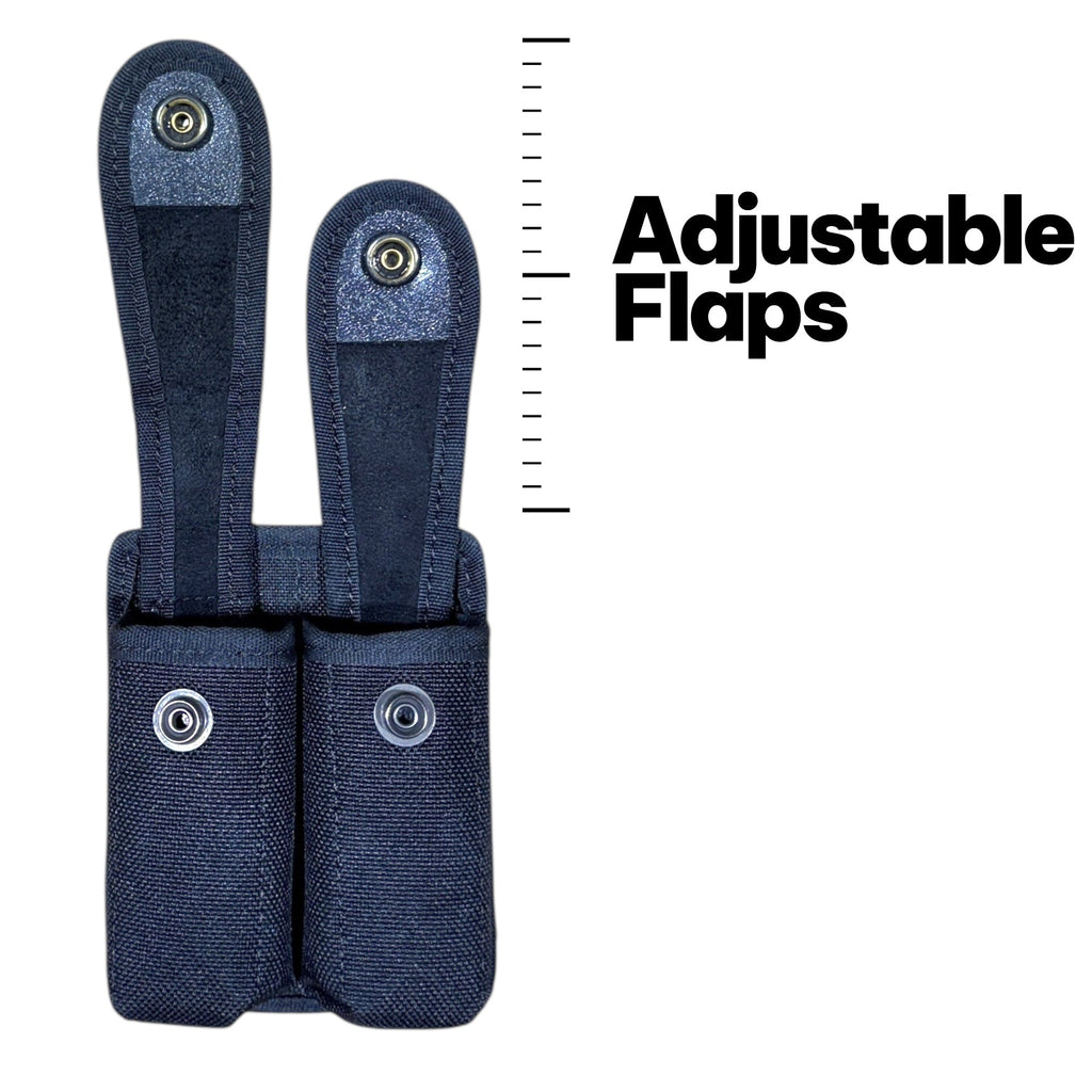 DOUBLE MAGAZINE CASE - ADJUSTABLE FLAPS