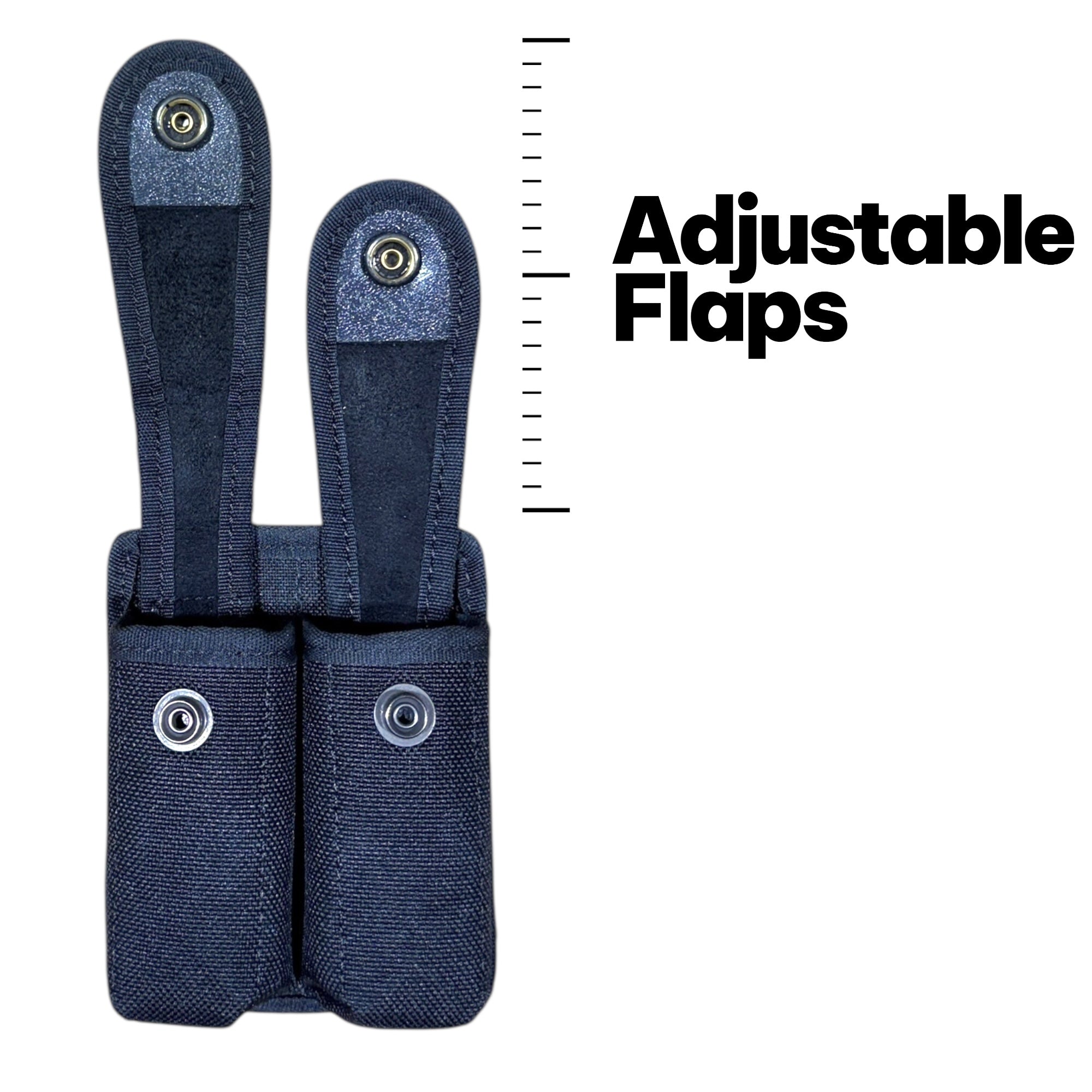DOUBLE MAGAZINE CASE - ADJUSTABLE FLAPS