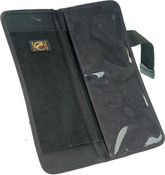 Closed ticket book w/Swivel "D" clip, 4-1/2" X 10"