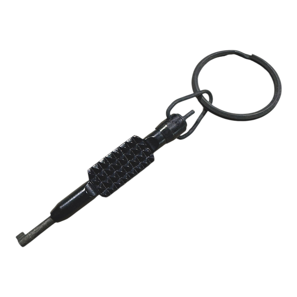 Metal Handcuff Key - Flat Grip with Swivel and Key Ring