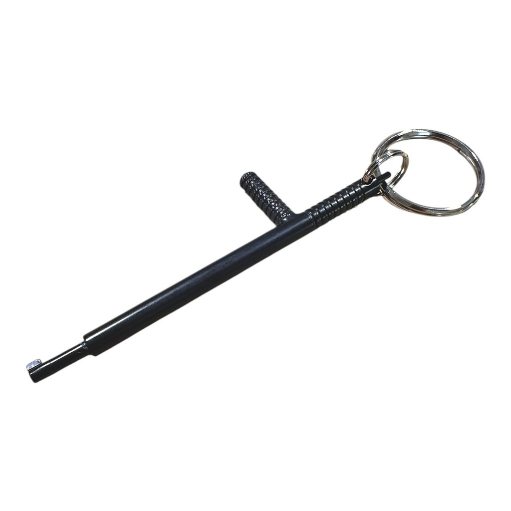 Metal Handcuff Key - Baton Shape with Key Ring