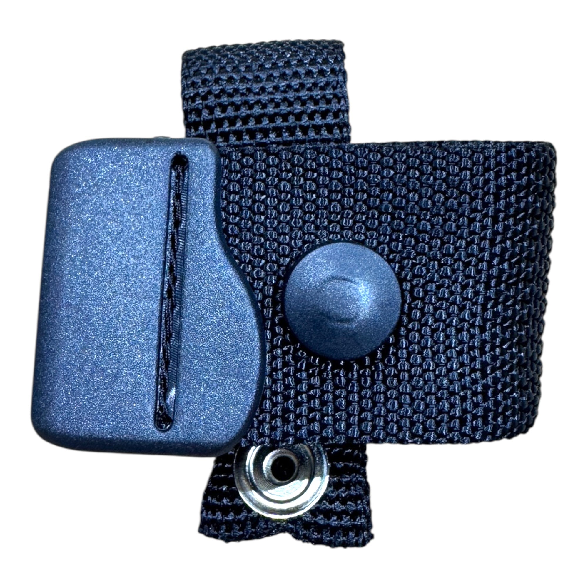 VERTICAL LEATHER GLOVE CARRIER (With Point the Dot Snap)