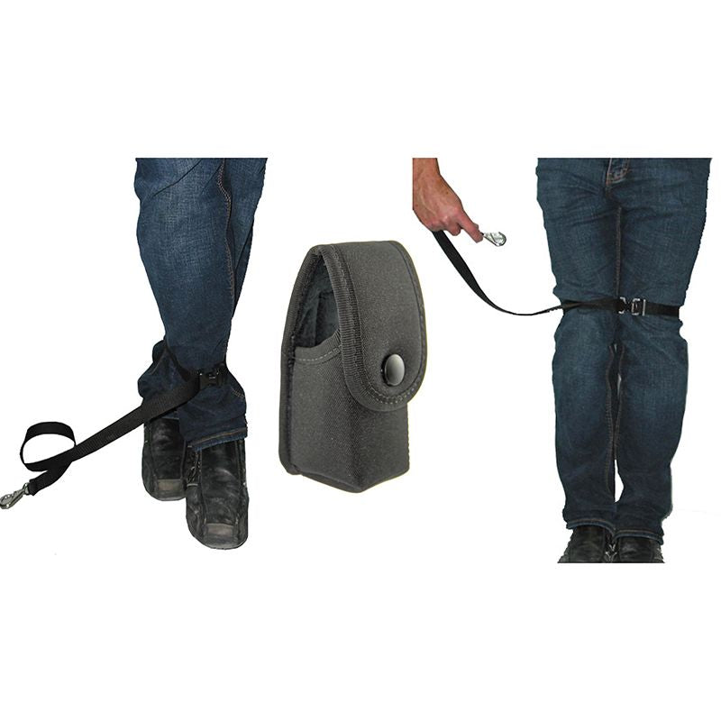 CASE & HOBBLE LEG RESTRAINT CLIP SYSTEM W/CLOSED BELT LOOP
