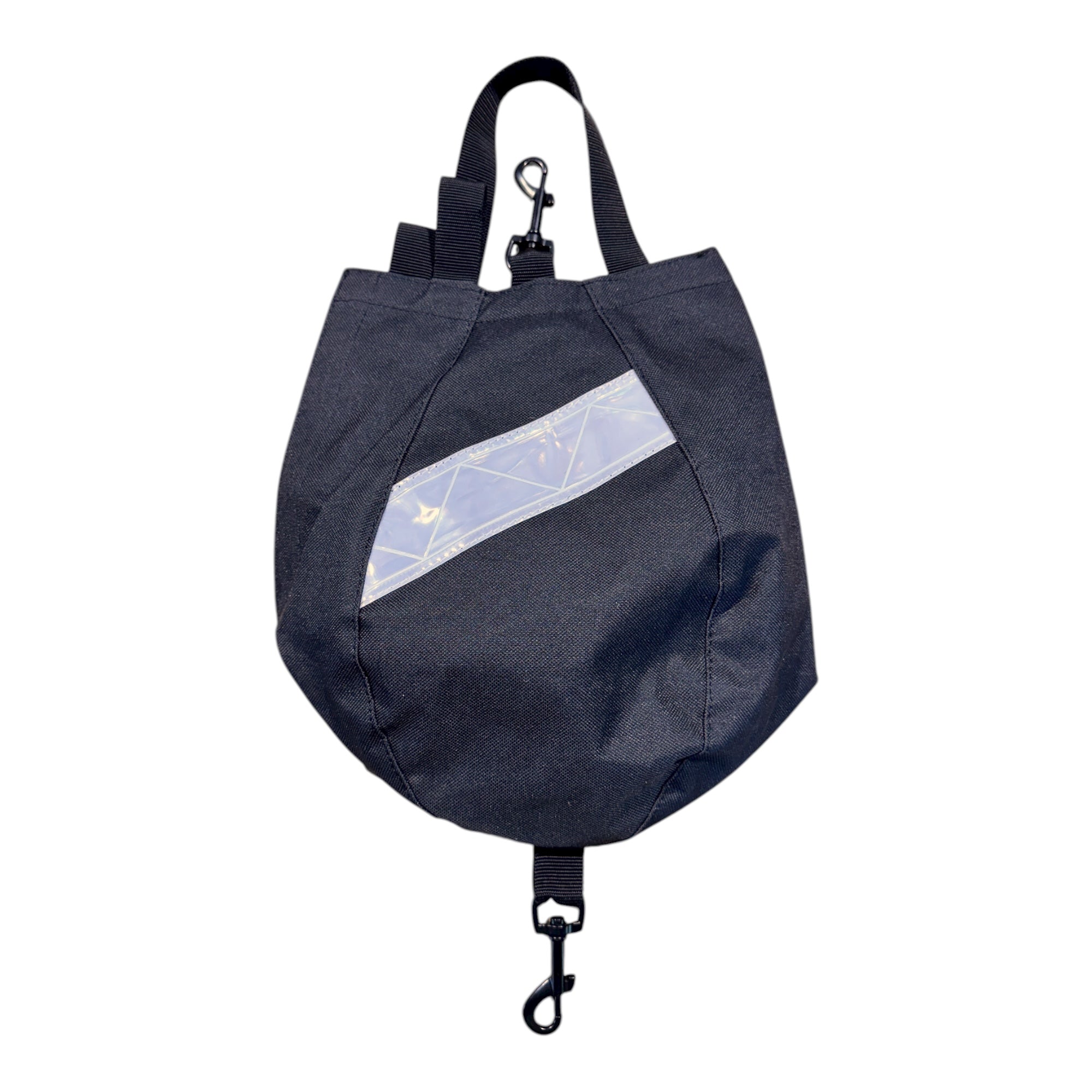 HALF OR FULL FACE MASK POUCH /BAG FOR SCBA OR RESPIRATOR (BLACK)