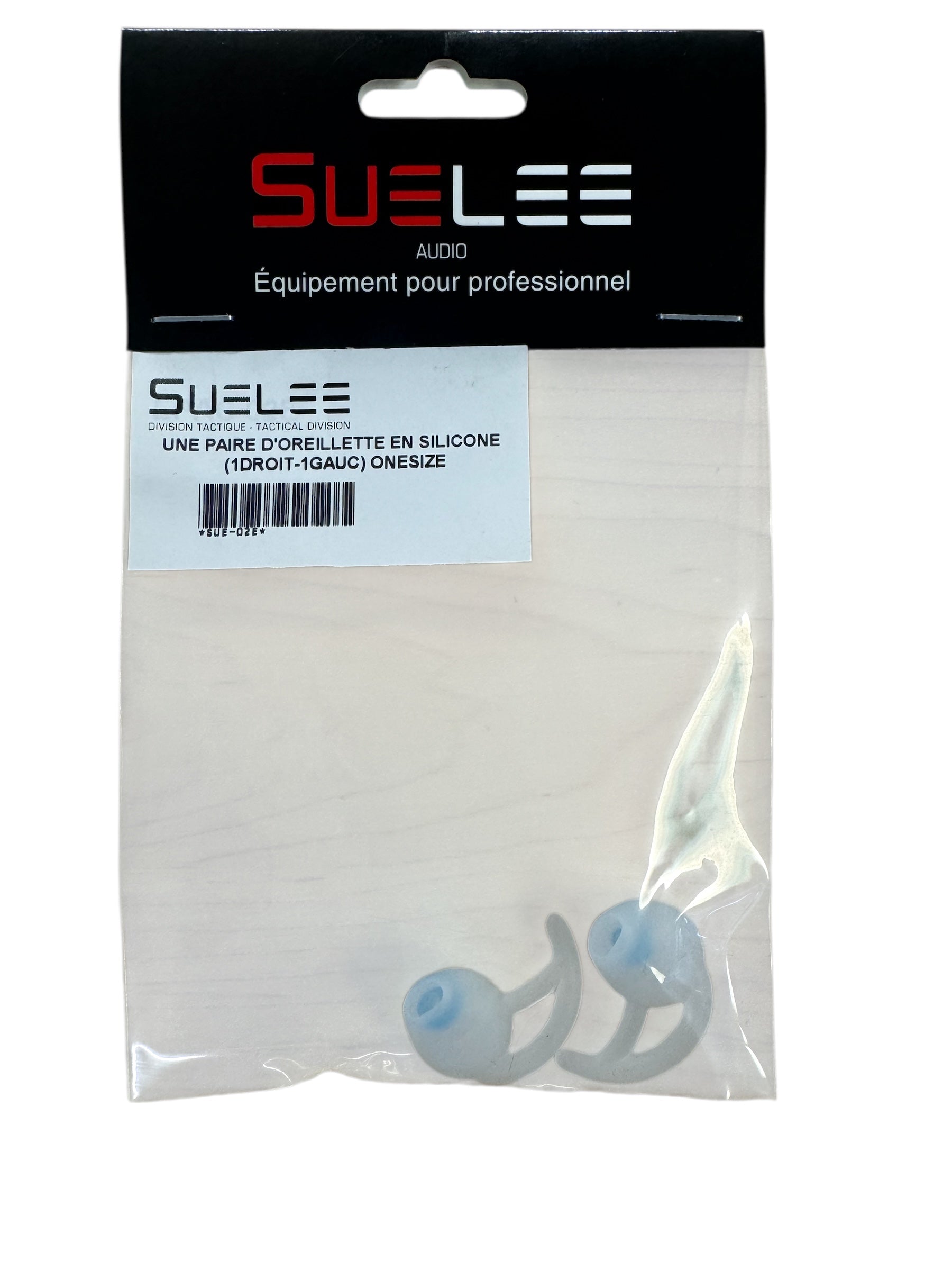 Paire d oreillettes en silicone Suelee Audio ( 1 gauche et 1 droit )