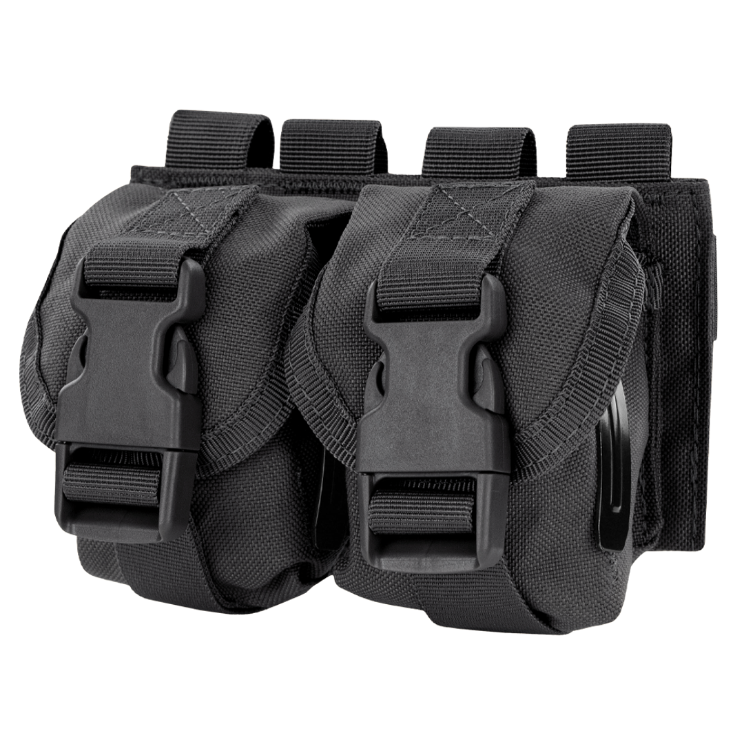 Pochette Condor — Double Frag Grenade Pouch — Noir
