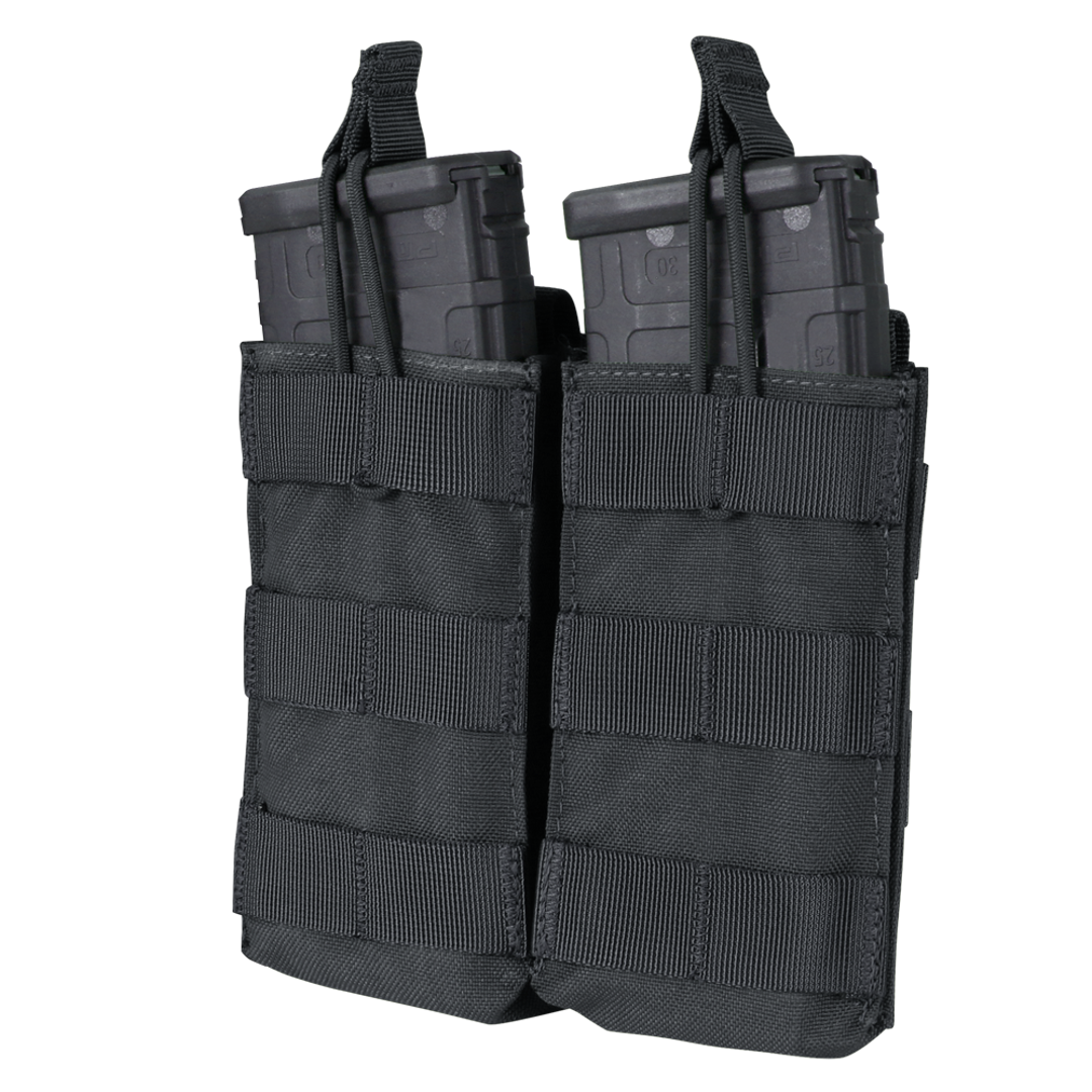 Pochette Condor — Double M4/M16 Open-Top Mag Pouch — Noir