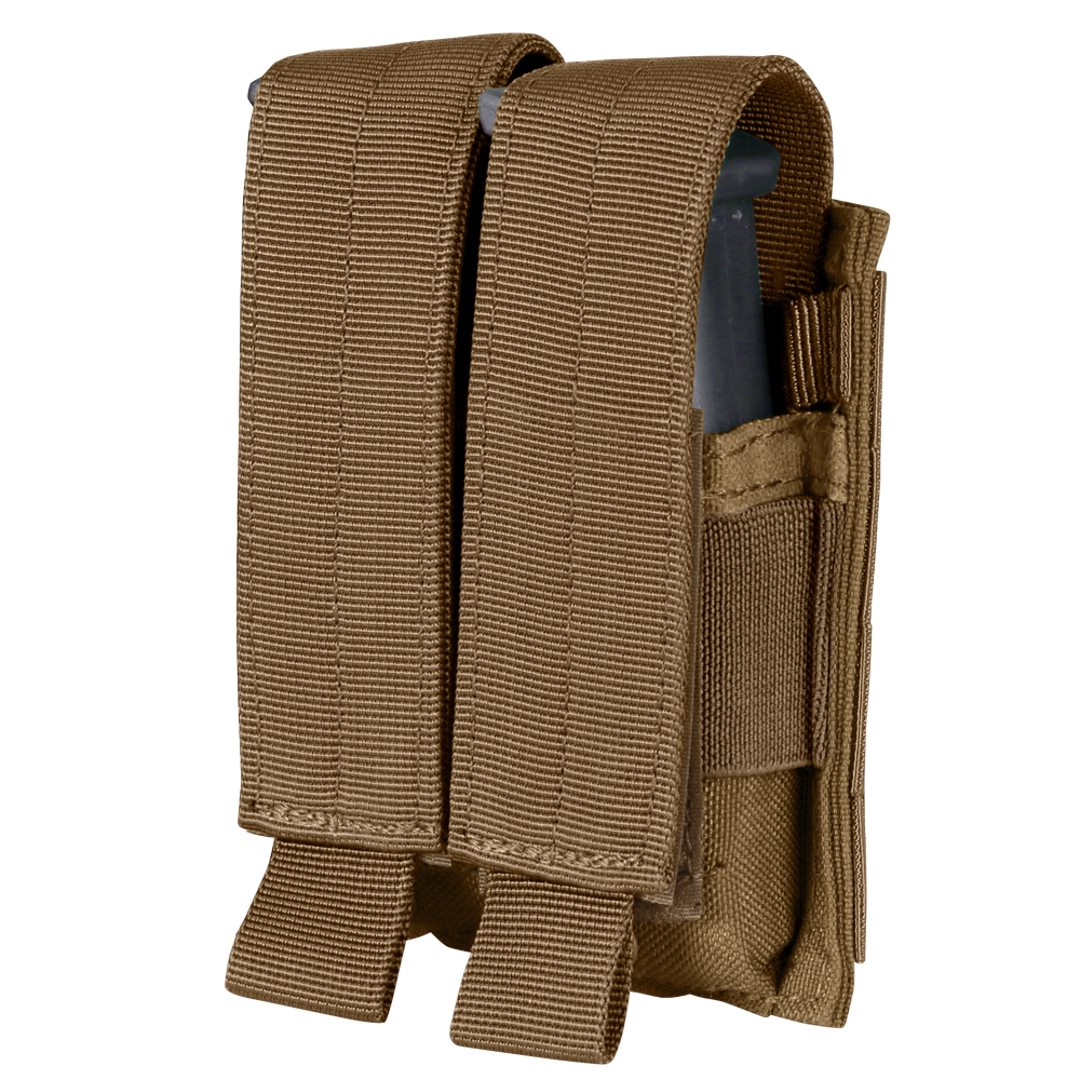 Pochette Condor — Double Pistol Mag Pouch — Brun coyote