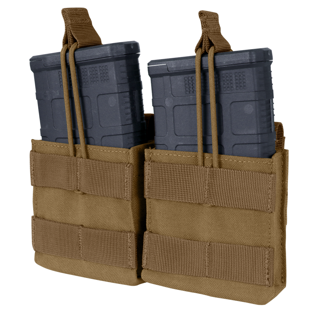 Pochette Condor — Double M14 Open-Top Mag Pouch — Brun coyote