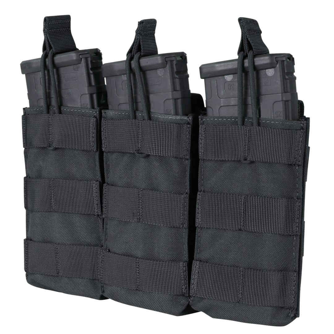 Pochette Condor — Triple M4/M16 Open-Top Mag Pouch — Noir