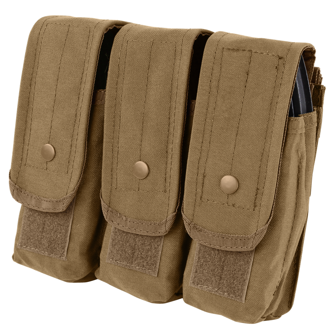 Pochette Condor — Triple AK/AR Mag Pouch — Brun coyote